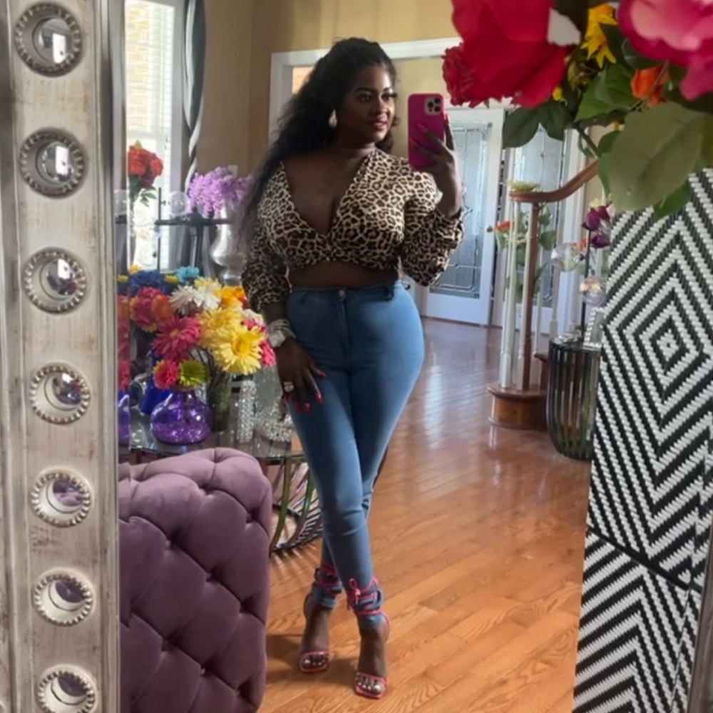 THAT GIRL! (Leopard Top)